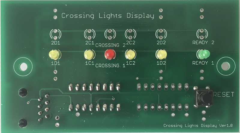 Crossing Light Display Board (Configured for single track)